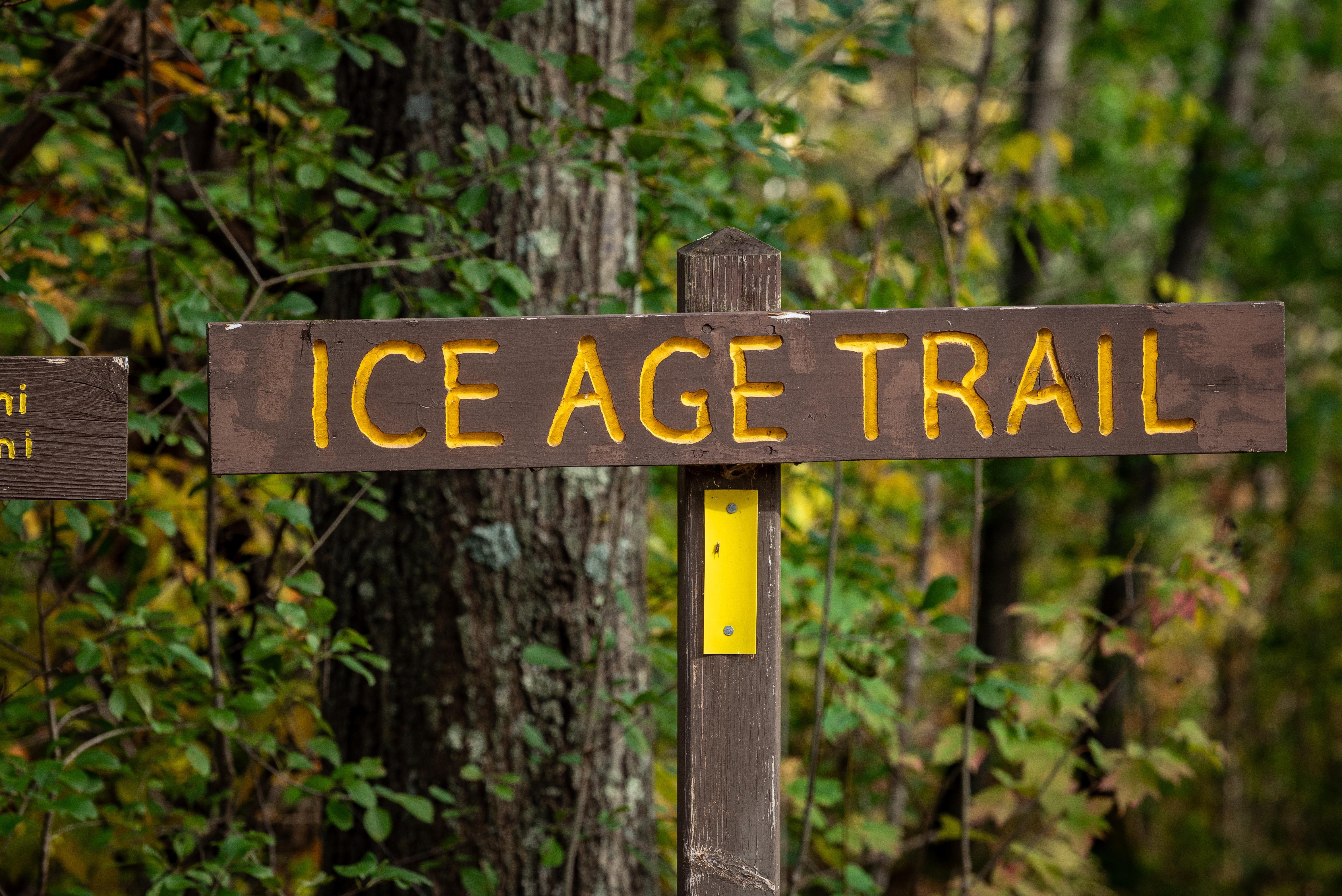 Ice Age National Scenic Trail — Ice Age Trail Sign