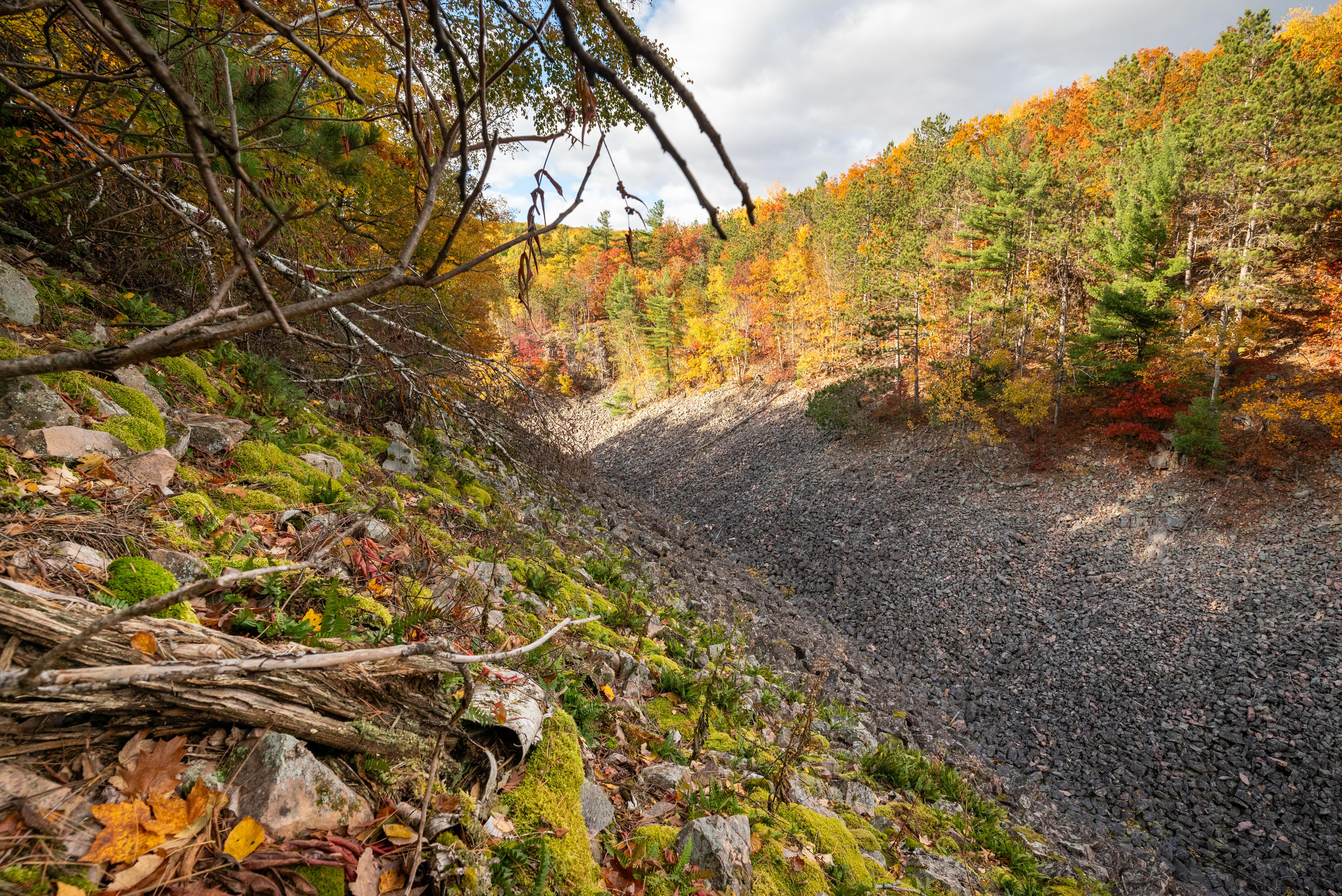 Ice Age National Scenic Trail — Felsenmeer in Ice Age National Scenic Trail Blue Hills Segment