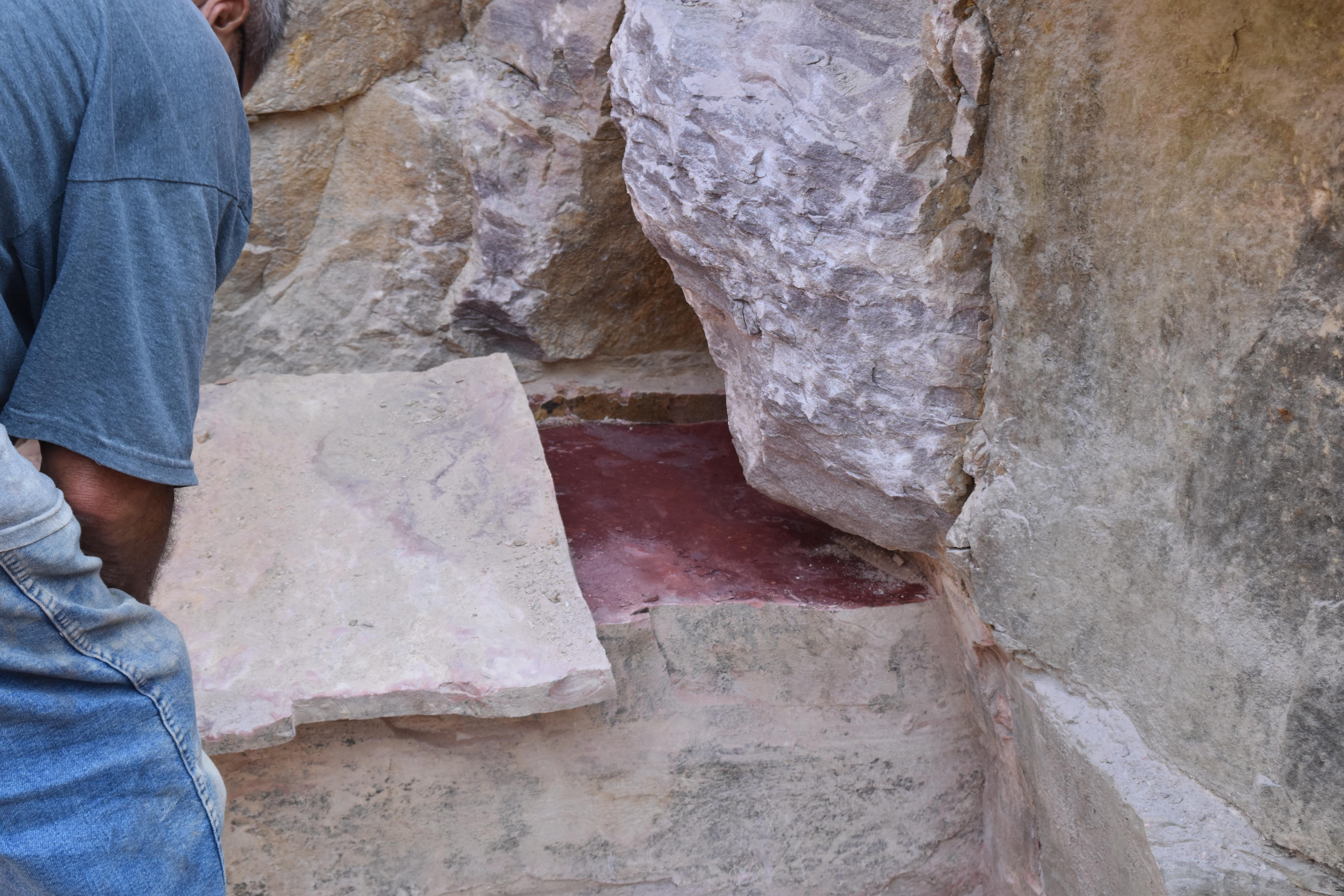 Pipestone National Monument — Pulling Pipestone