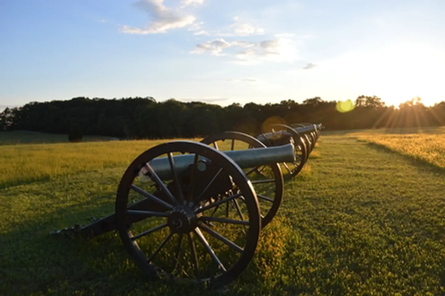 Harpers Ferry National Historical Park — Artillery at Murphy-Chambers Farm