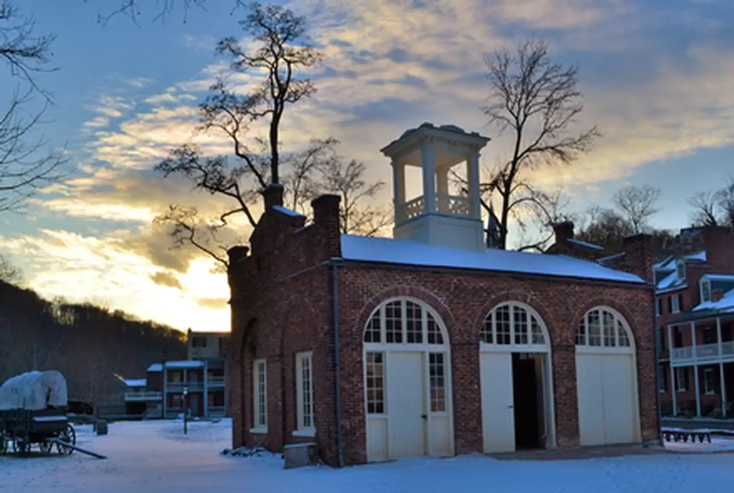 Harpers Ferry National Historical Park — John Brown's Fort in Winter