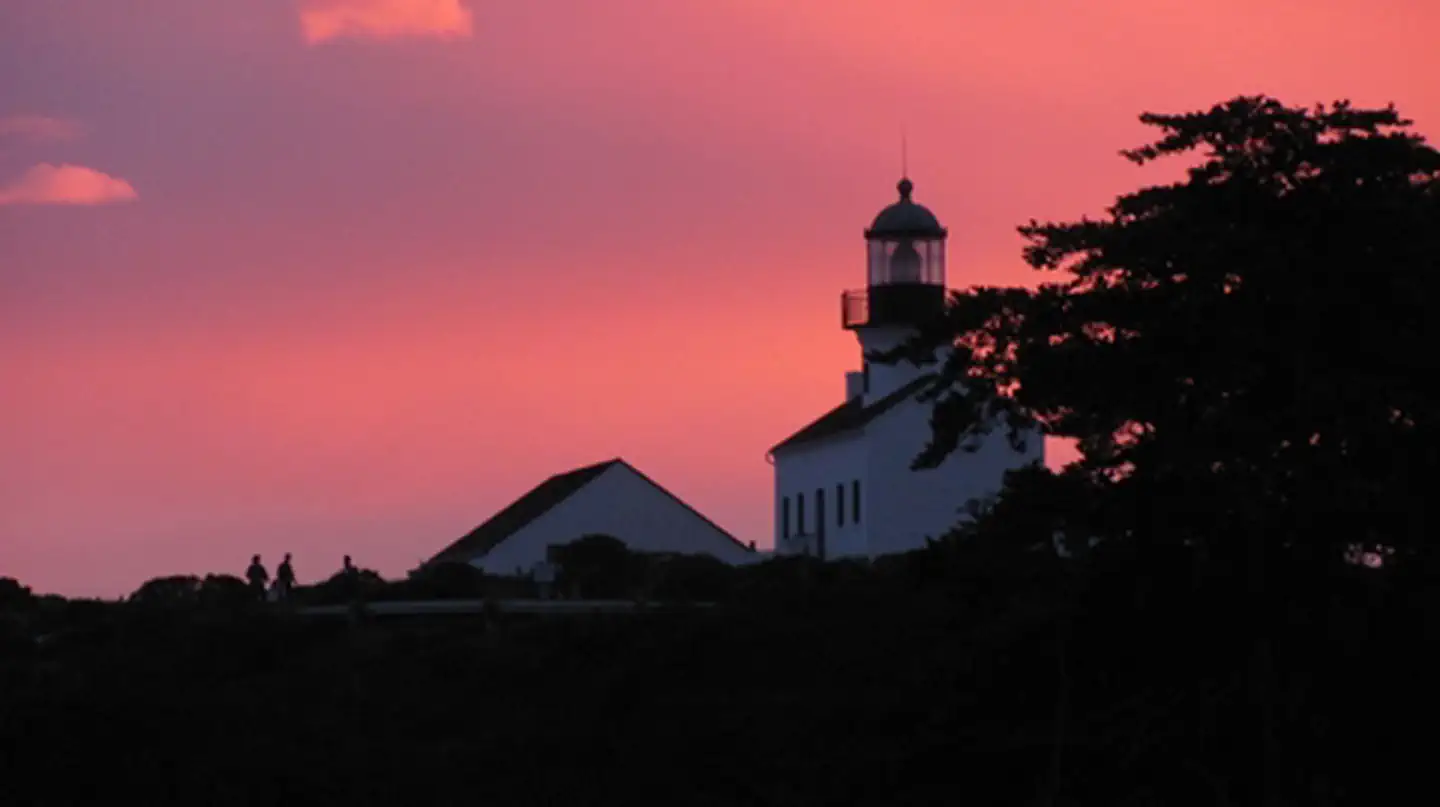 Cabrillo National Monument — Dusk at the Old Point Loma Lighthouse