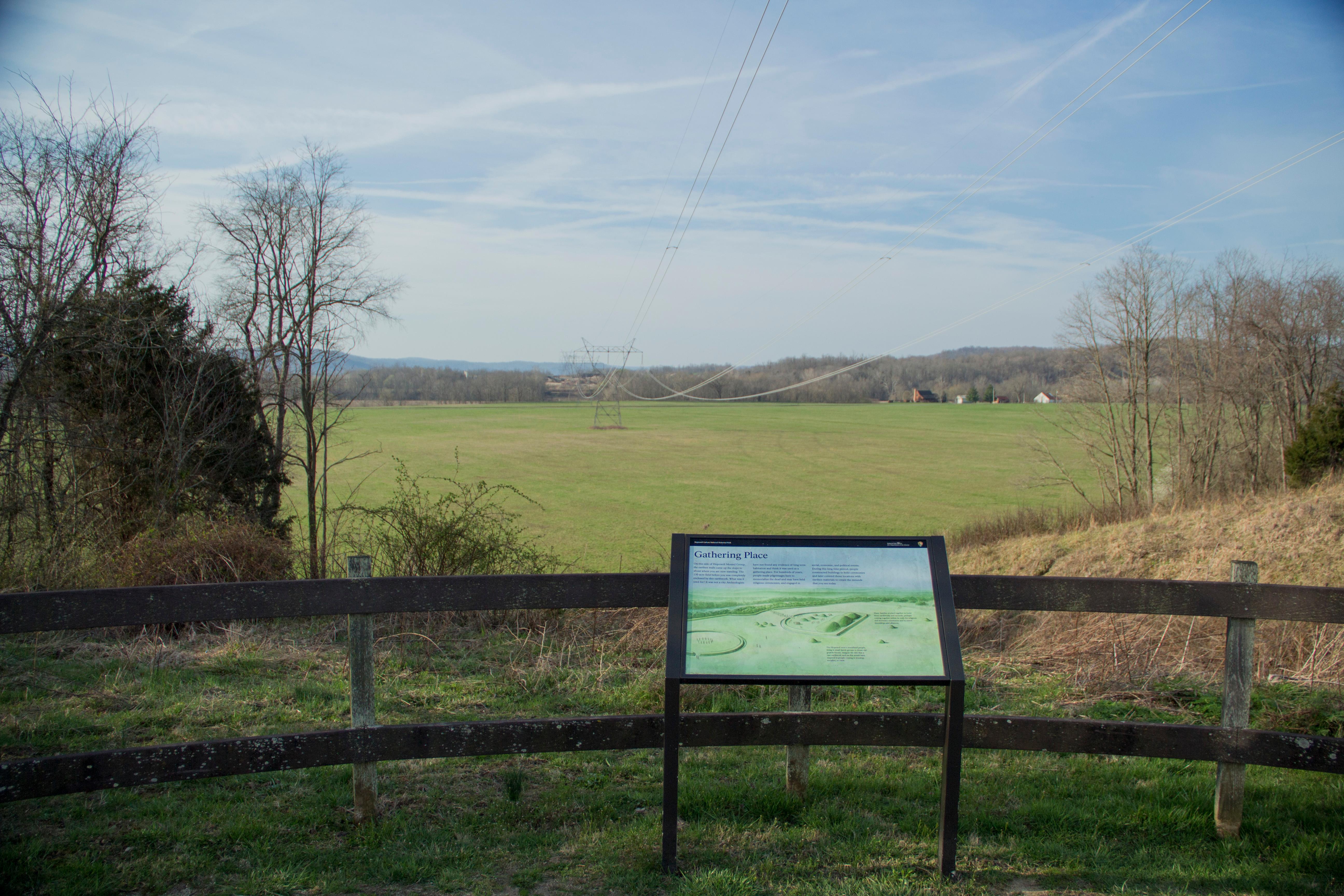 Hopewell Culture National Historical Park — Hopewell Mound Group overlook
