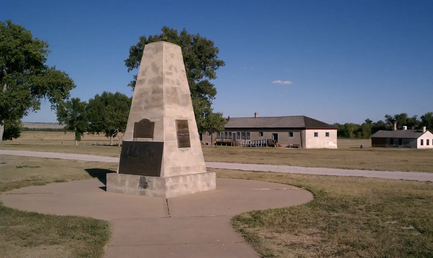 Pony Express National Historic Trail — Fort Laramie NHS monument, Wyoming