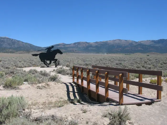Pony Express National Historic Trail — Schelbourne Station, Nevada