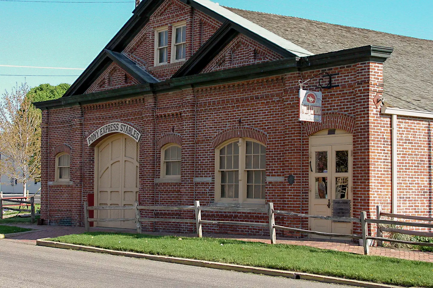 Pony Express National Historic Trail — Stables at St. Joseph