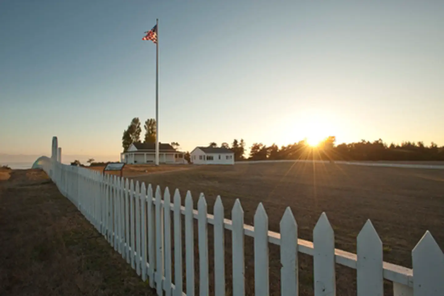 San Juan Island National Historical Park — Sunset at American Camp