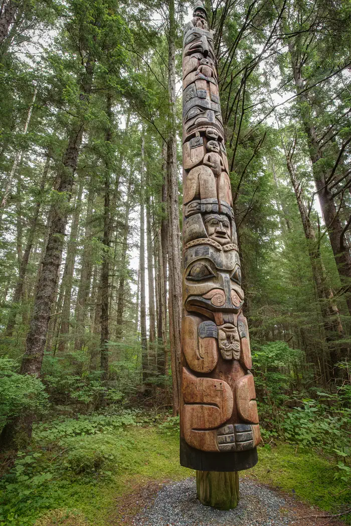 Sitka National Historical Park — Mosquito Legend Pole