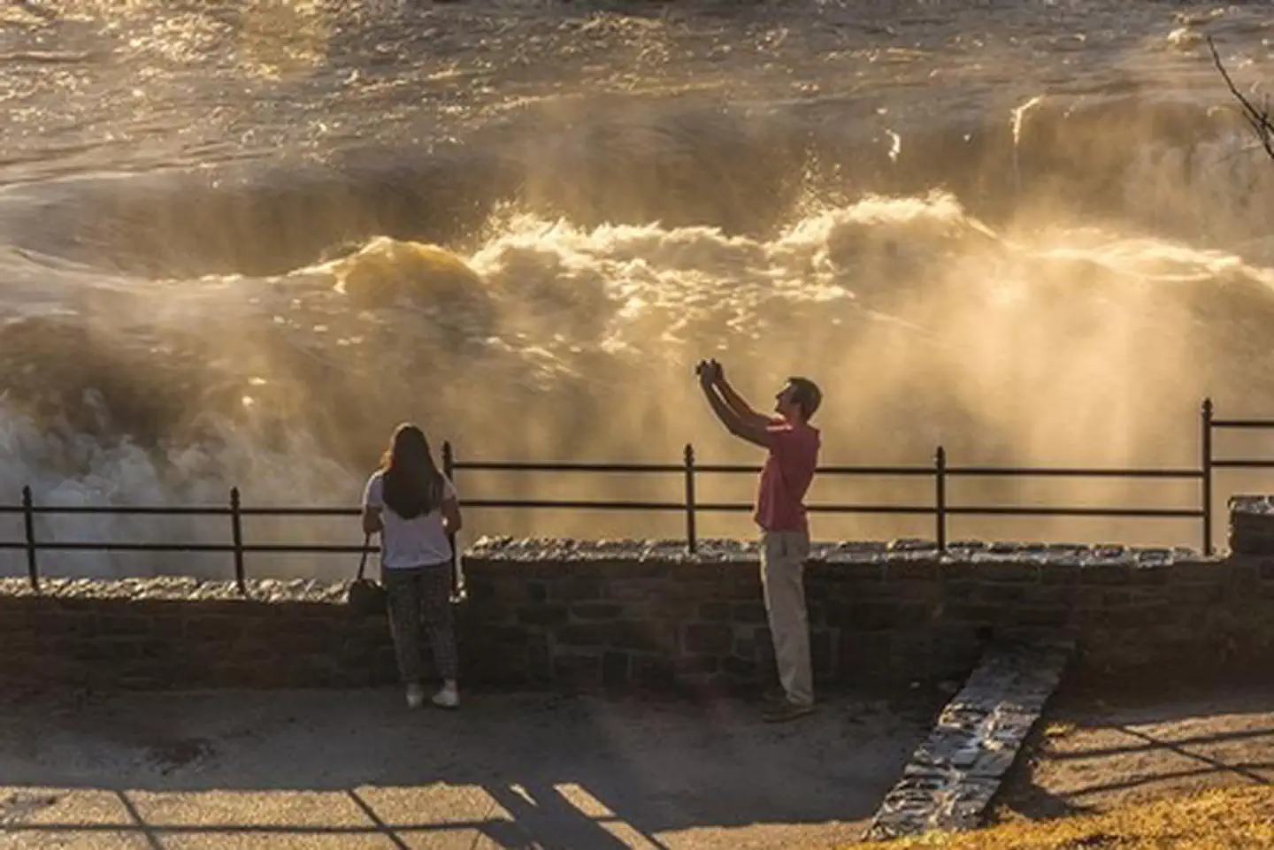 Paterson Great Falls National Historical Park — Selfie at the Falls