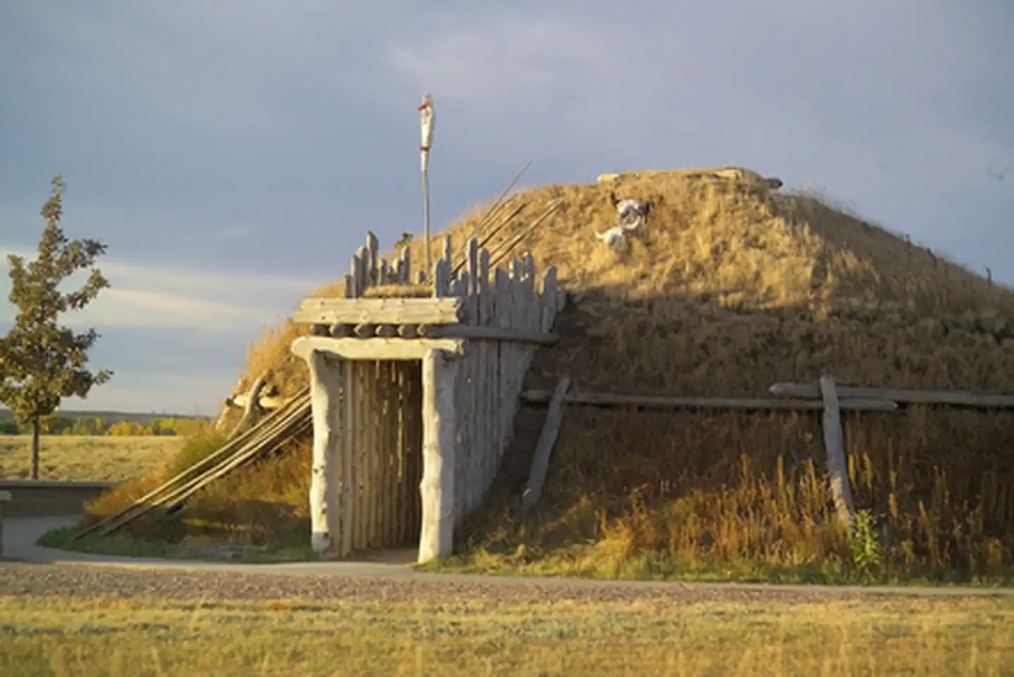 Knife River Indian Villages National Historic Site — Earthlodge