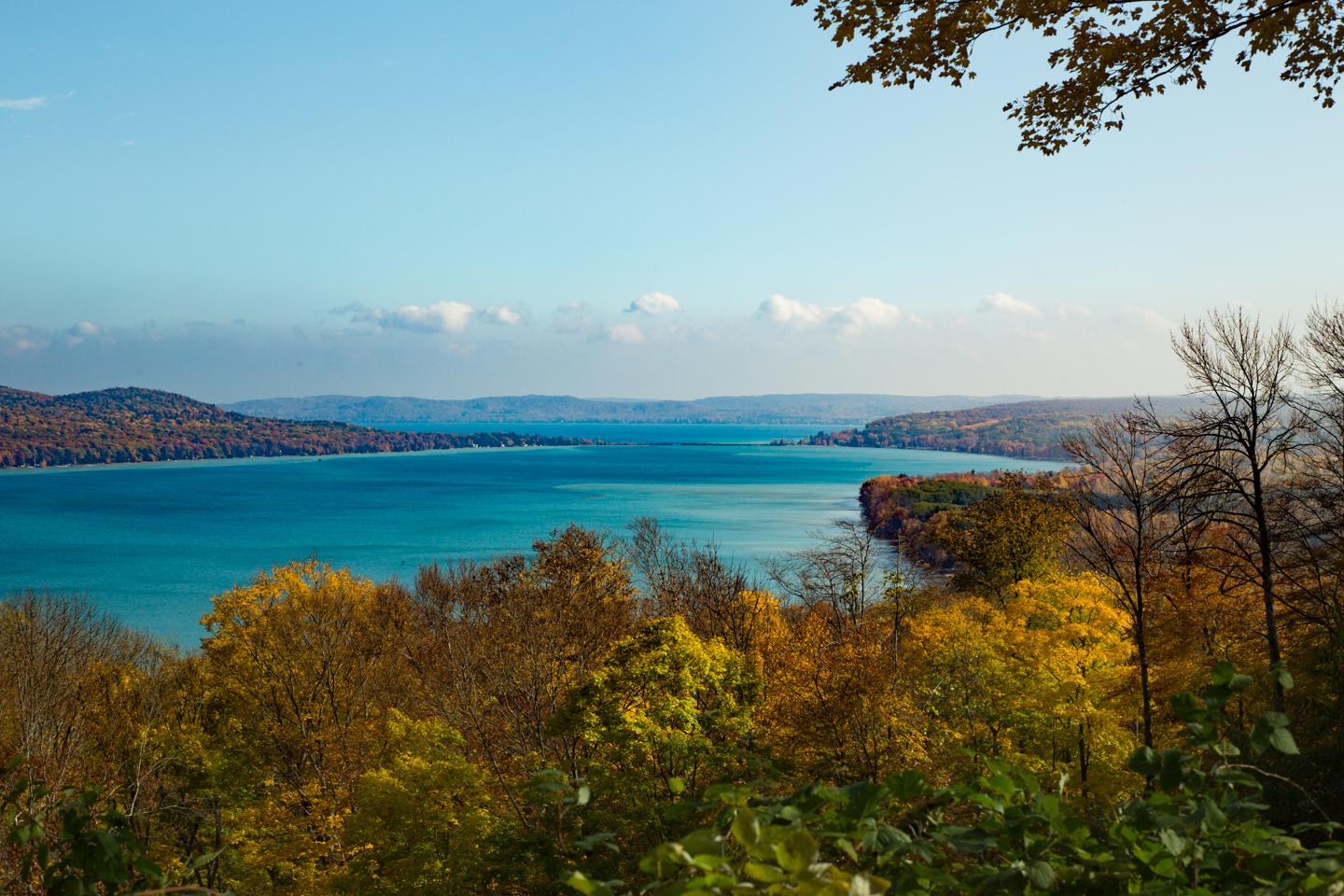 Sleeping Bear Dunes National Lakeshore — Glen Lakes Overlook