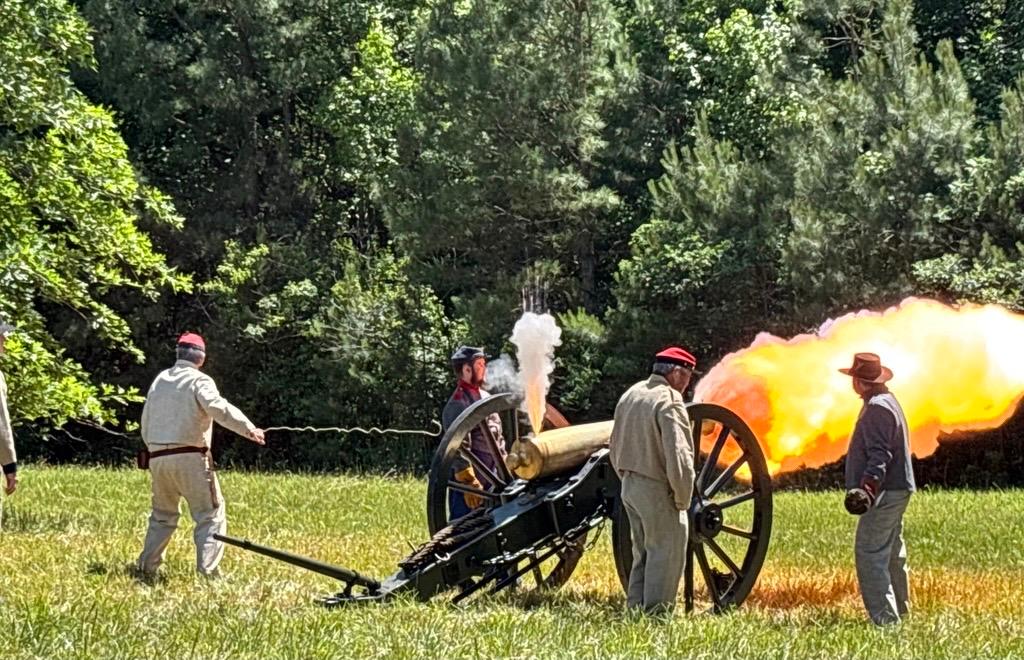 Petersburg National Battlefield — Cannon Demonstration