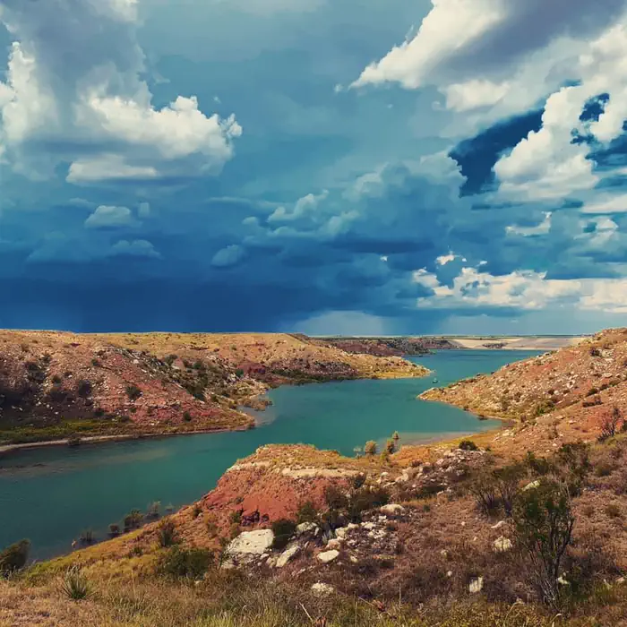 Lake Meredith National Recreation Area — Lake Meredith Storm