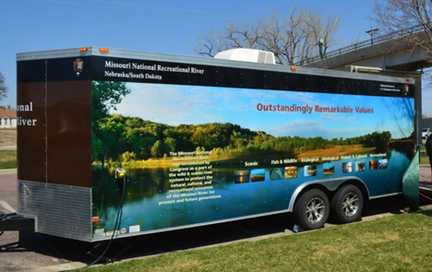 Missouri National Recreational River — Park trailer