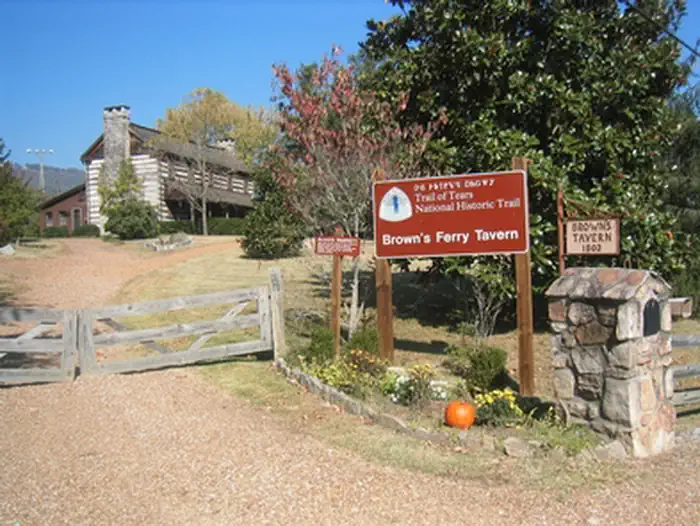 Trail Of Tears National Historic Trail — Brown's Ferry Tavern, Chattanooga, Tennessee