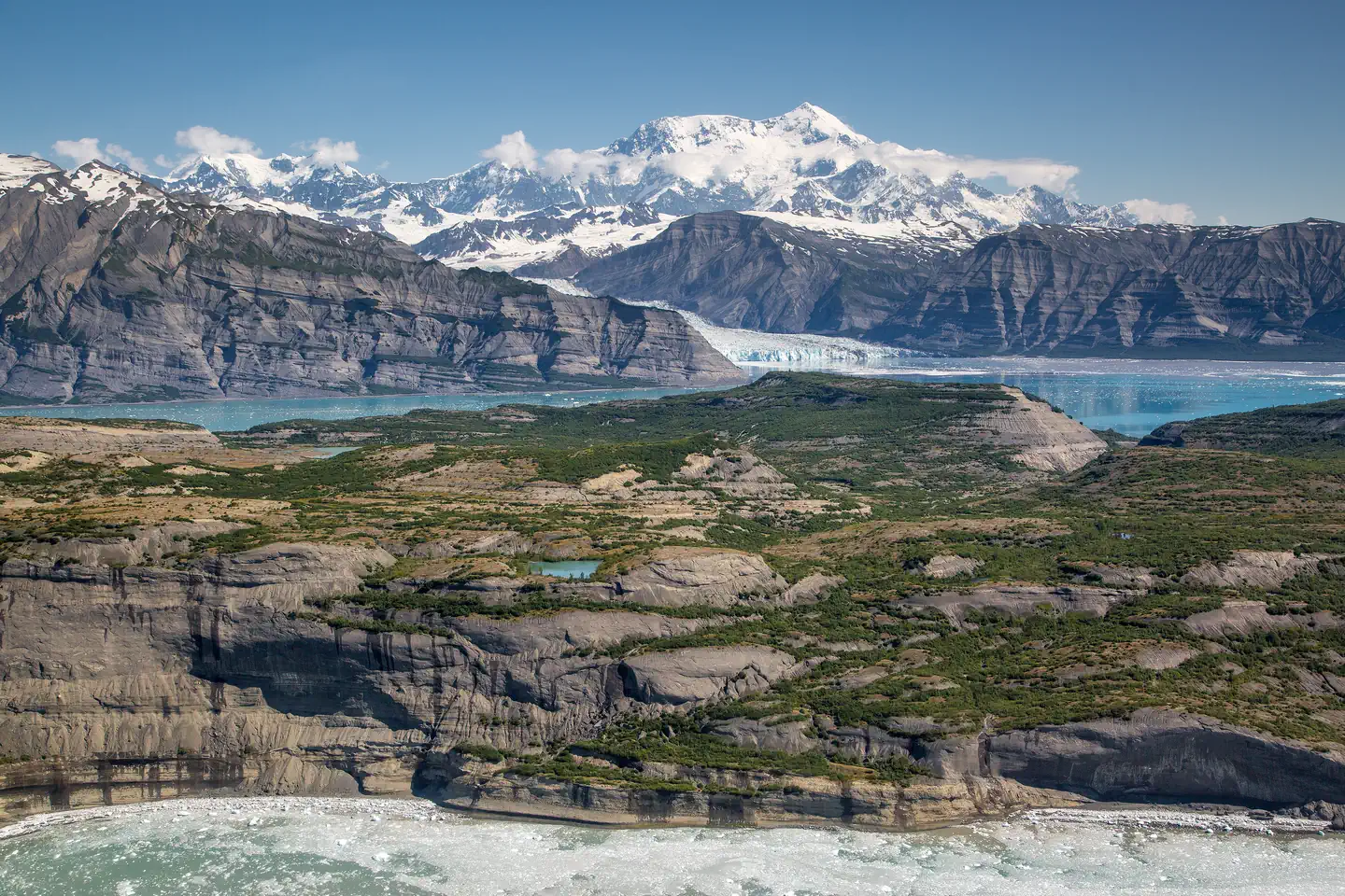 Wrangell - St Elias National Park & Preserve — Icy Bay with Mt. St. Elias