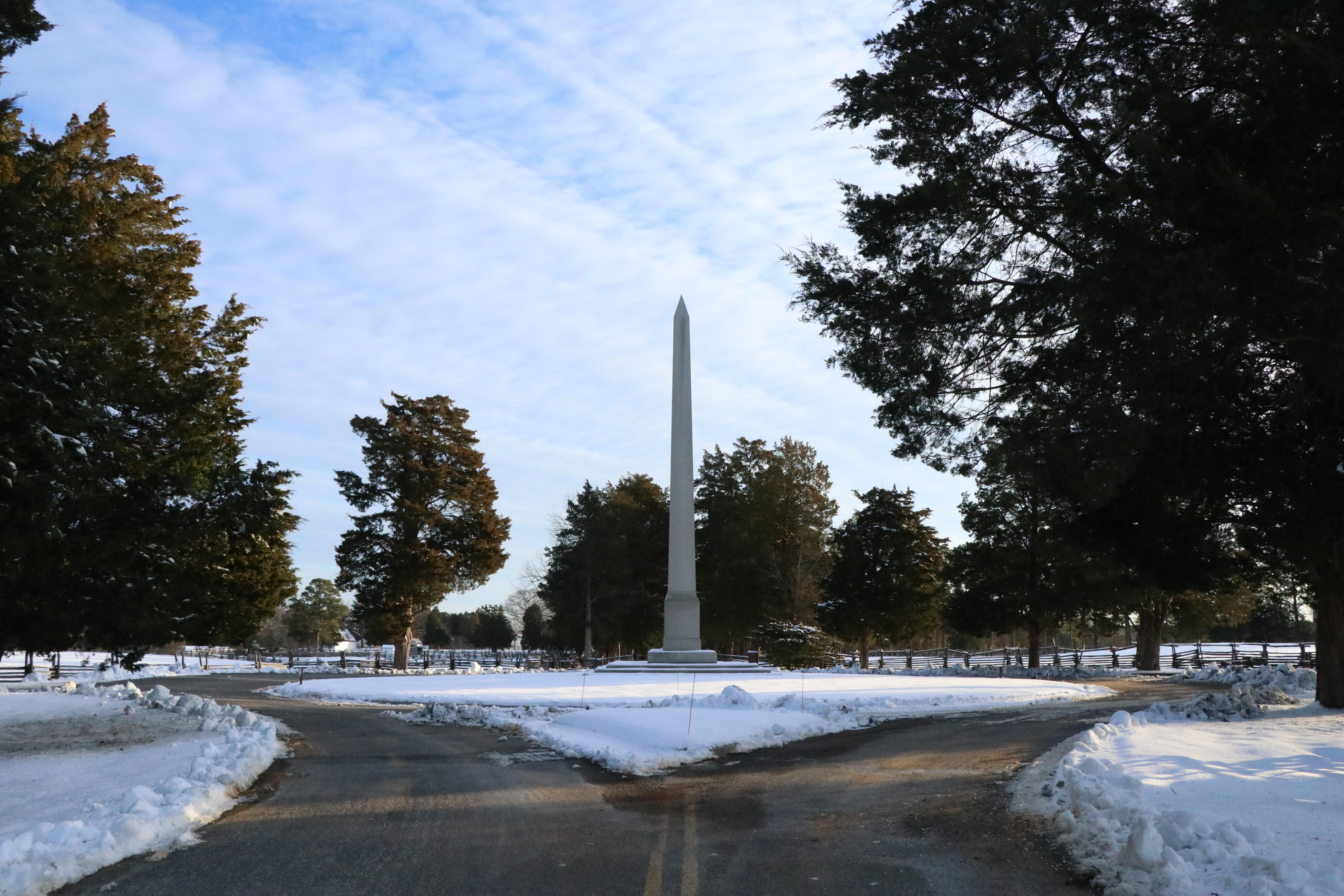 George Washington Birthplace National Monument — George Washington Birthplace National Monument in Winter