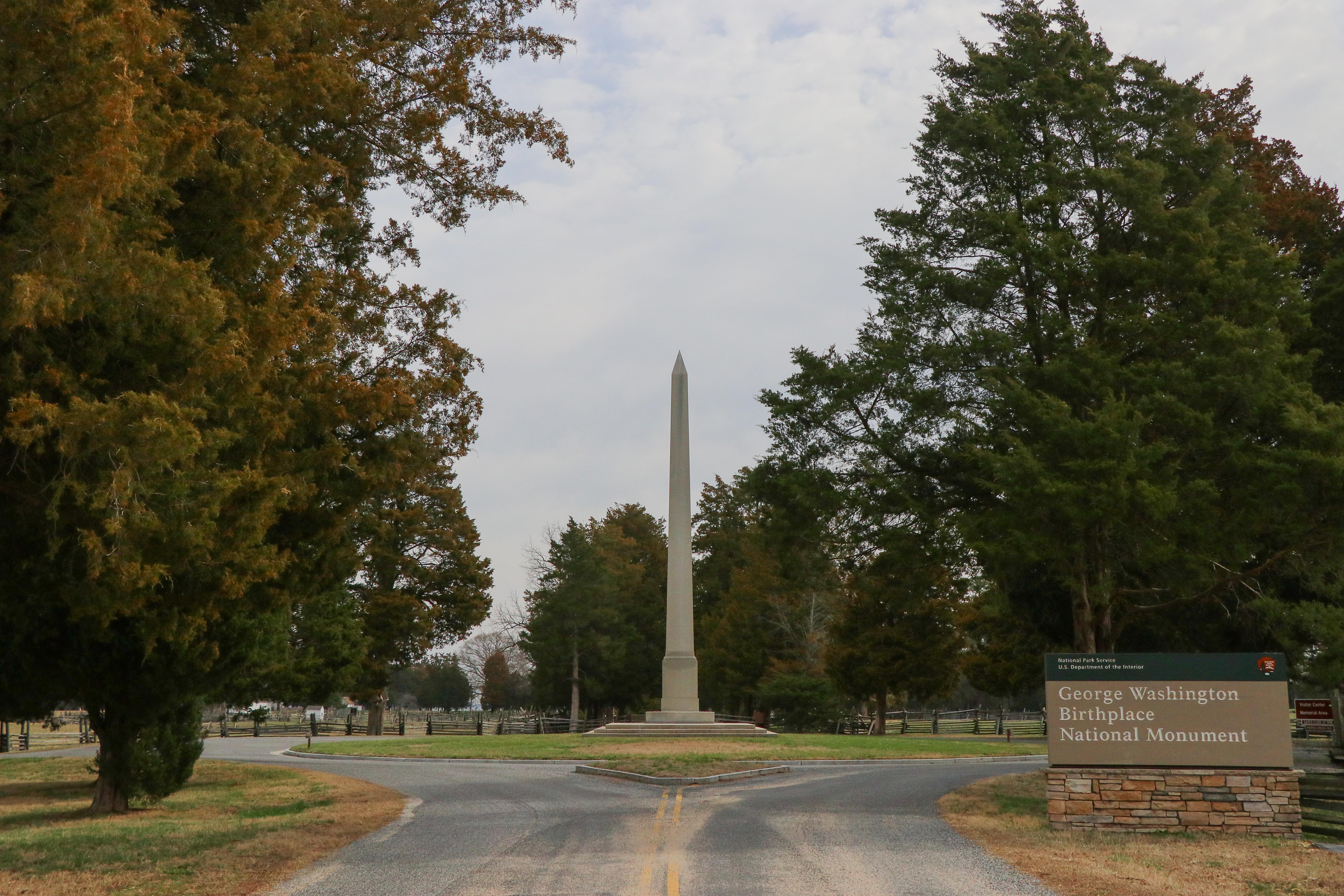 George Washington Birthplace National Monument — George Washington Birthplace National Monument in Spring