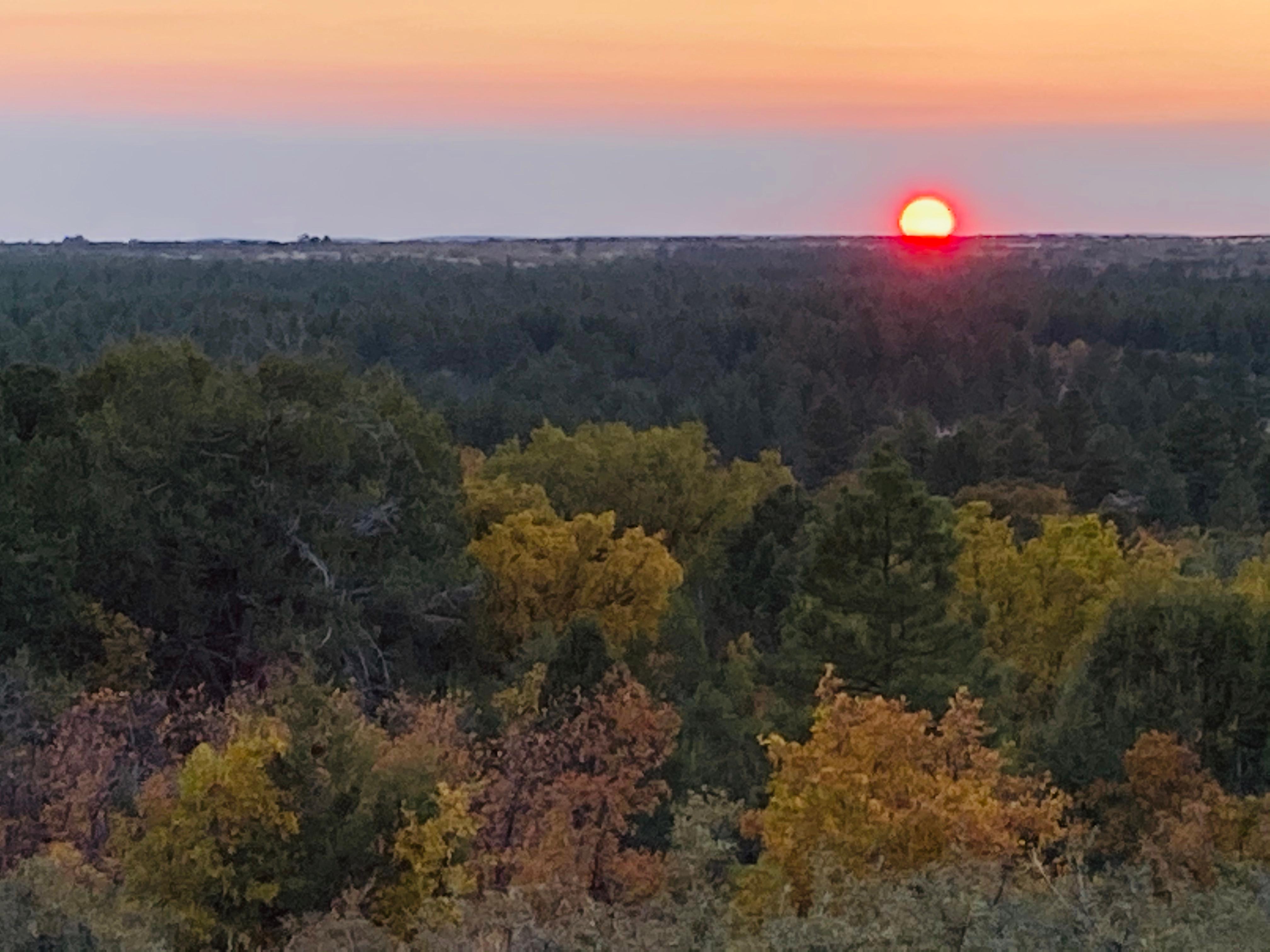 Grand Canyon-Parashant National Monument — Fall sunset