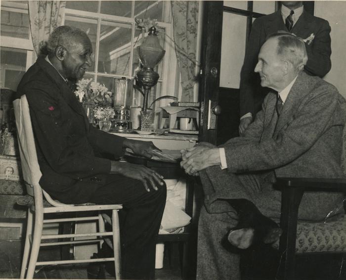 Tuskegee Institute National Historic Site — Carver with Friend and Fellow Inventor, Henry Ford