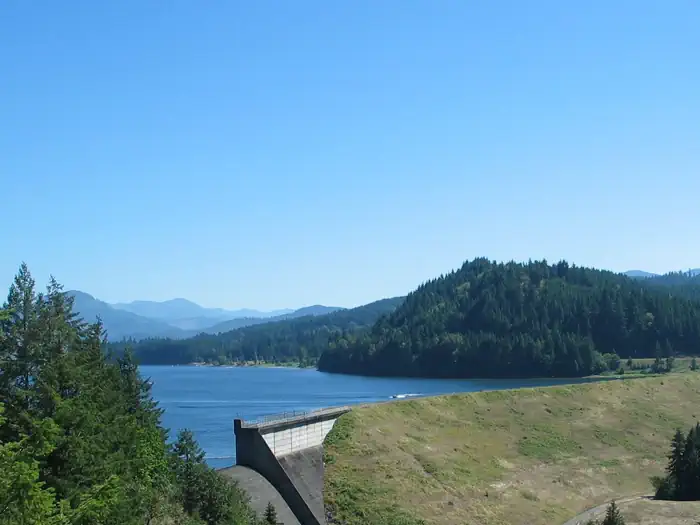 Dorena Lake — Dorena Lake and Dam