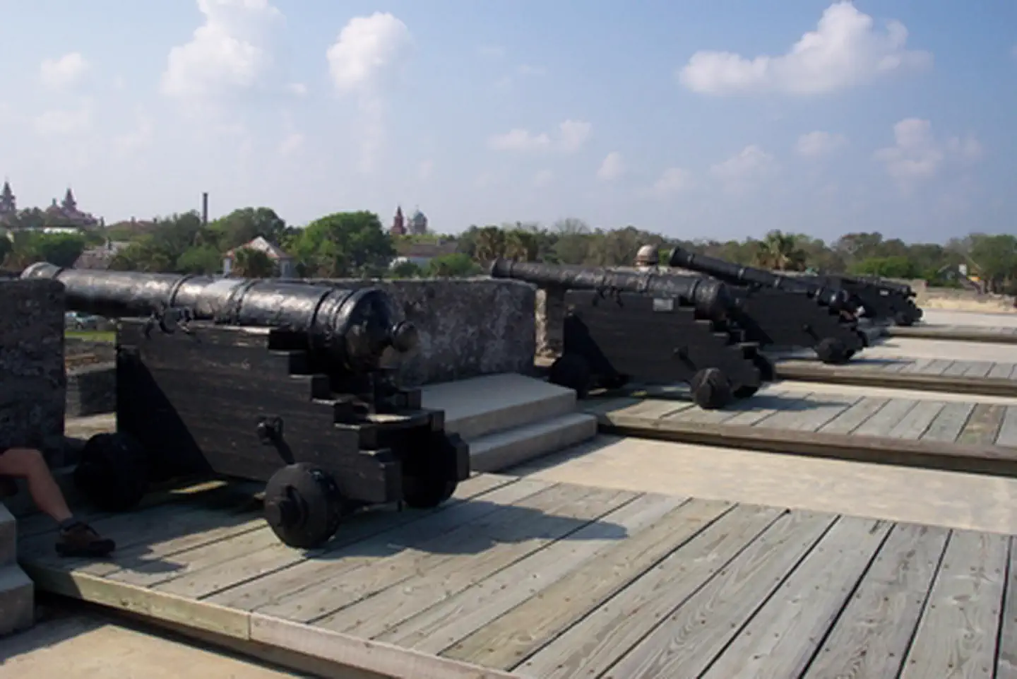 Castillo De San Marcos National Monument — Castillo de San Marcos Cannon