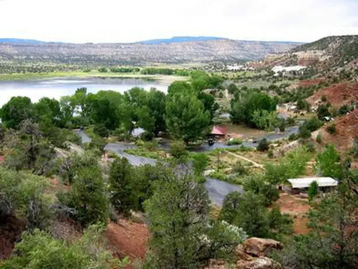 Escalante Petrified Forest State Park — Camping on the Shore of Wide Hollow Reservoir