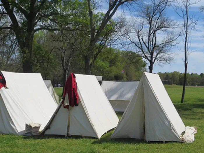 Ninety Six National Historic Site — Tent Row