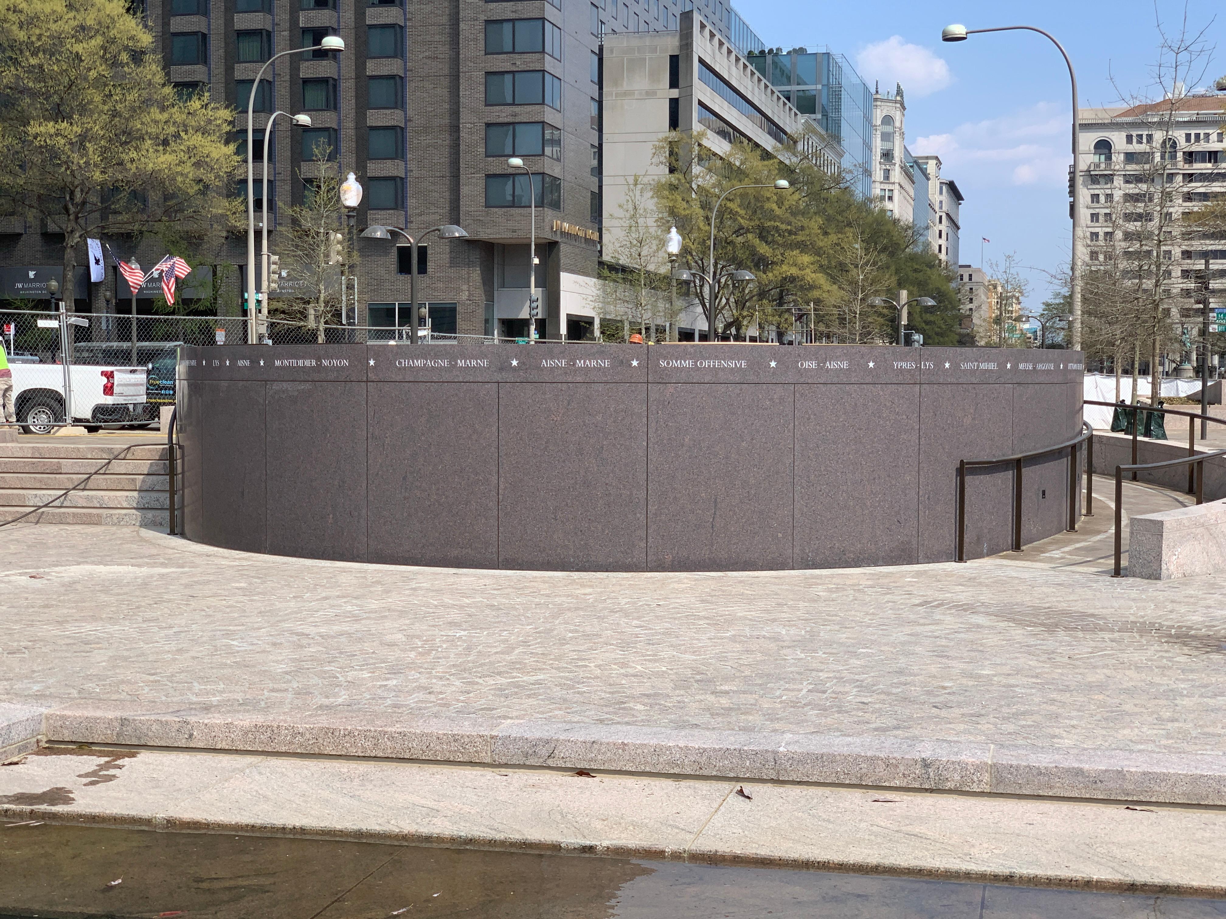 World War I Memorial — The Belvedere
