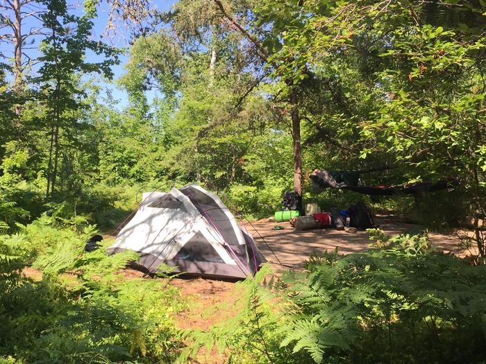 Pictured Rocks National Lakeshore — Backcountry Camping - Benchmark Site