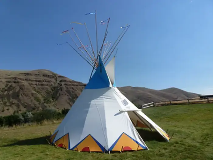 Nez Perce National Historical Park — Painted Tipi