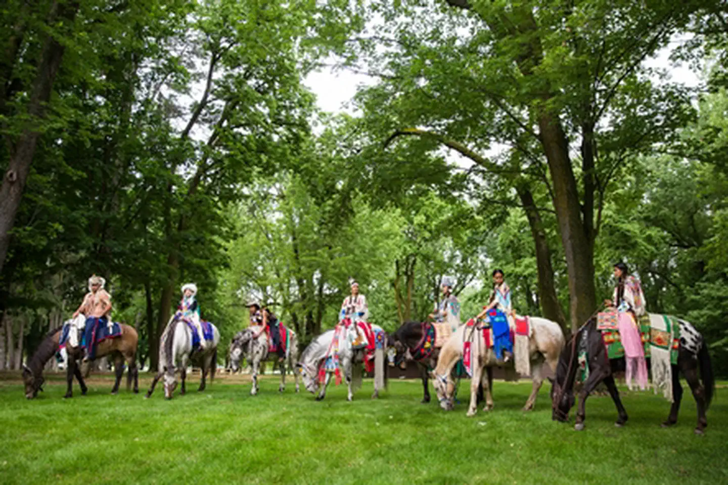 Nez Perce National Historical Park — Appaloosa Horse Parade