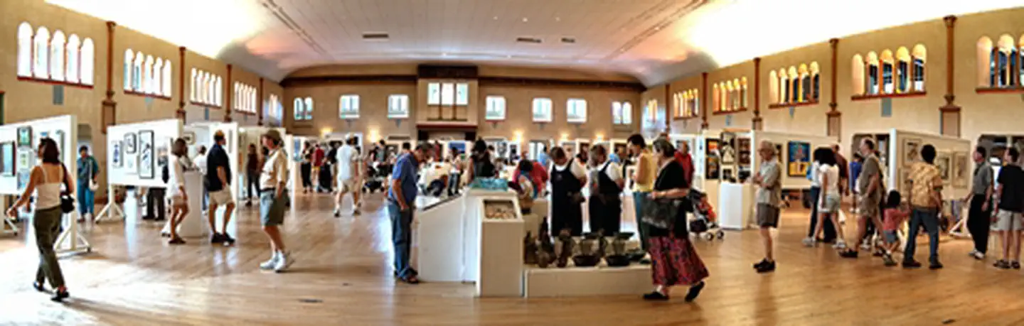 Glen Echo Park — Labor Day Art Show in Spanish Ballroom