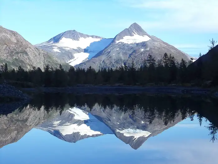 Chugach National Forest — Bard Peak Reflection