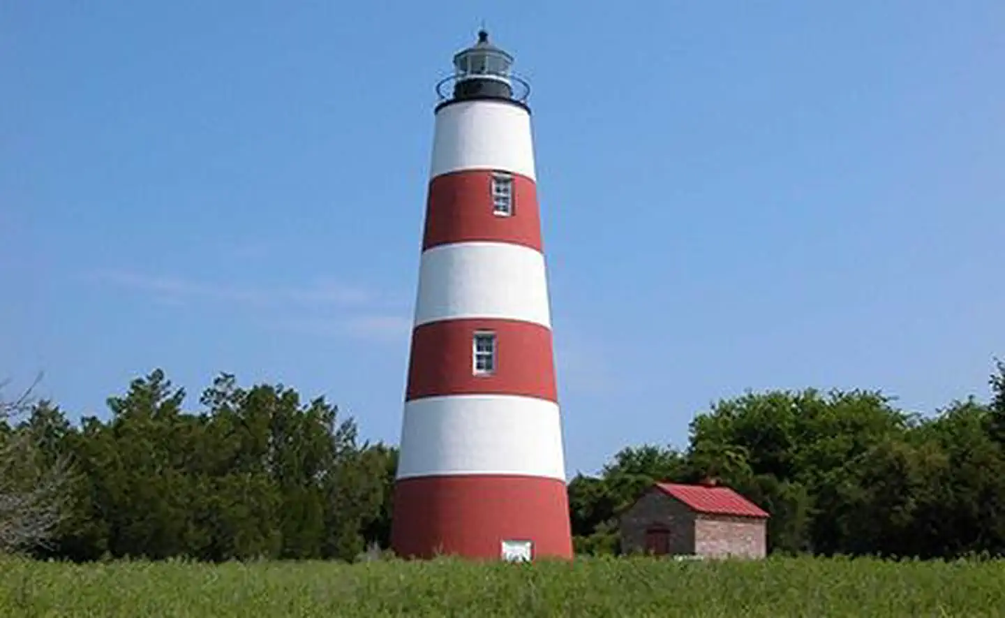 Sapelo Island National Estuarine Research Reserve — Lighthouse at Sapelo Island National Estuarine Research Reserve, Georgia