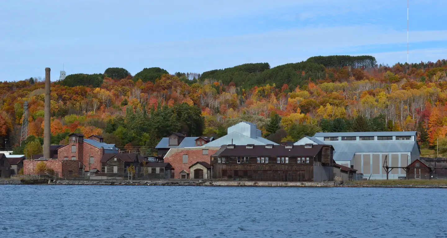 Keweenaw National Historical Park — Quincy Mining Company Smelter