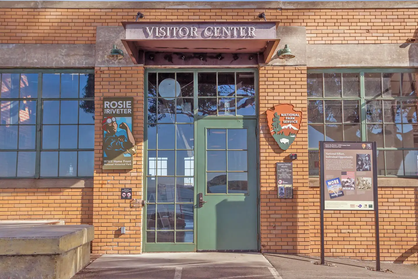 Rosie the Riveter WWII Home Front National Historical Park — Rosie the Riveter Visitor Education Center