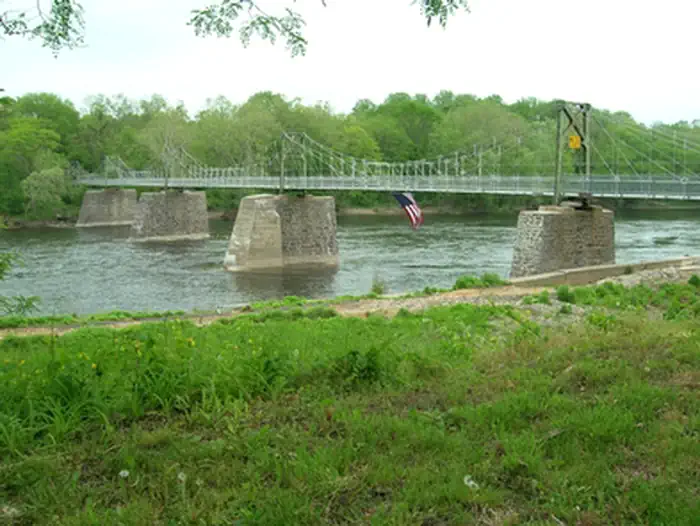 Lower Delaware National Wild and Scenic River — Raven Rock Bridge
