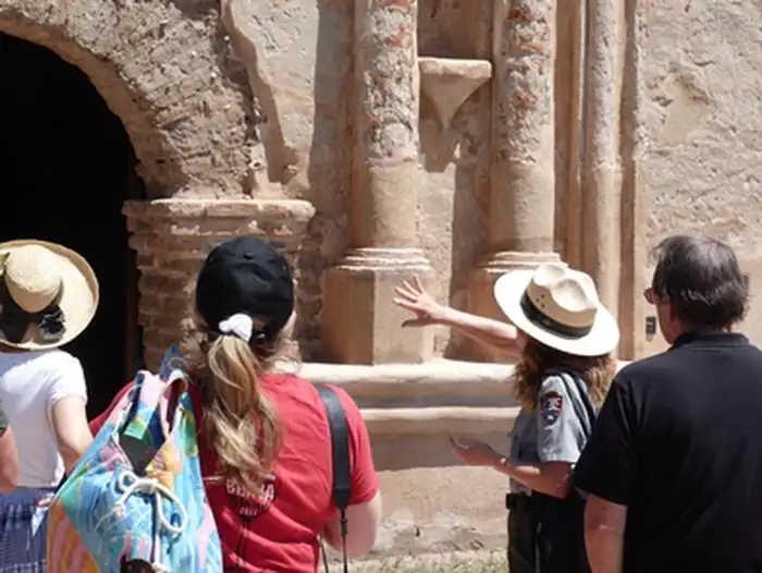 Tumacácori National Historical Park — Visitors on a Mission Tour