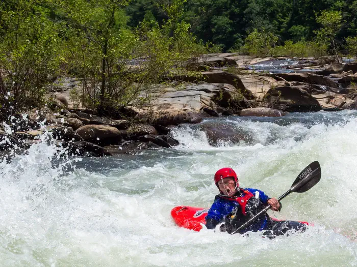 Cherokee National Forest — Table Saw rapid on the Ocoee River, Cherokee National Forest