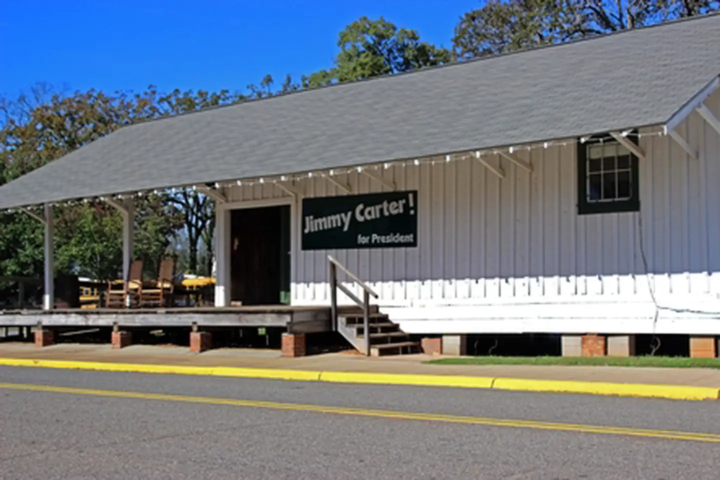 Jimmy Carter National Historical Park — Plains Depot, 1976 Campaign Headquarters