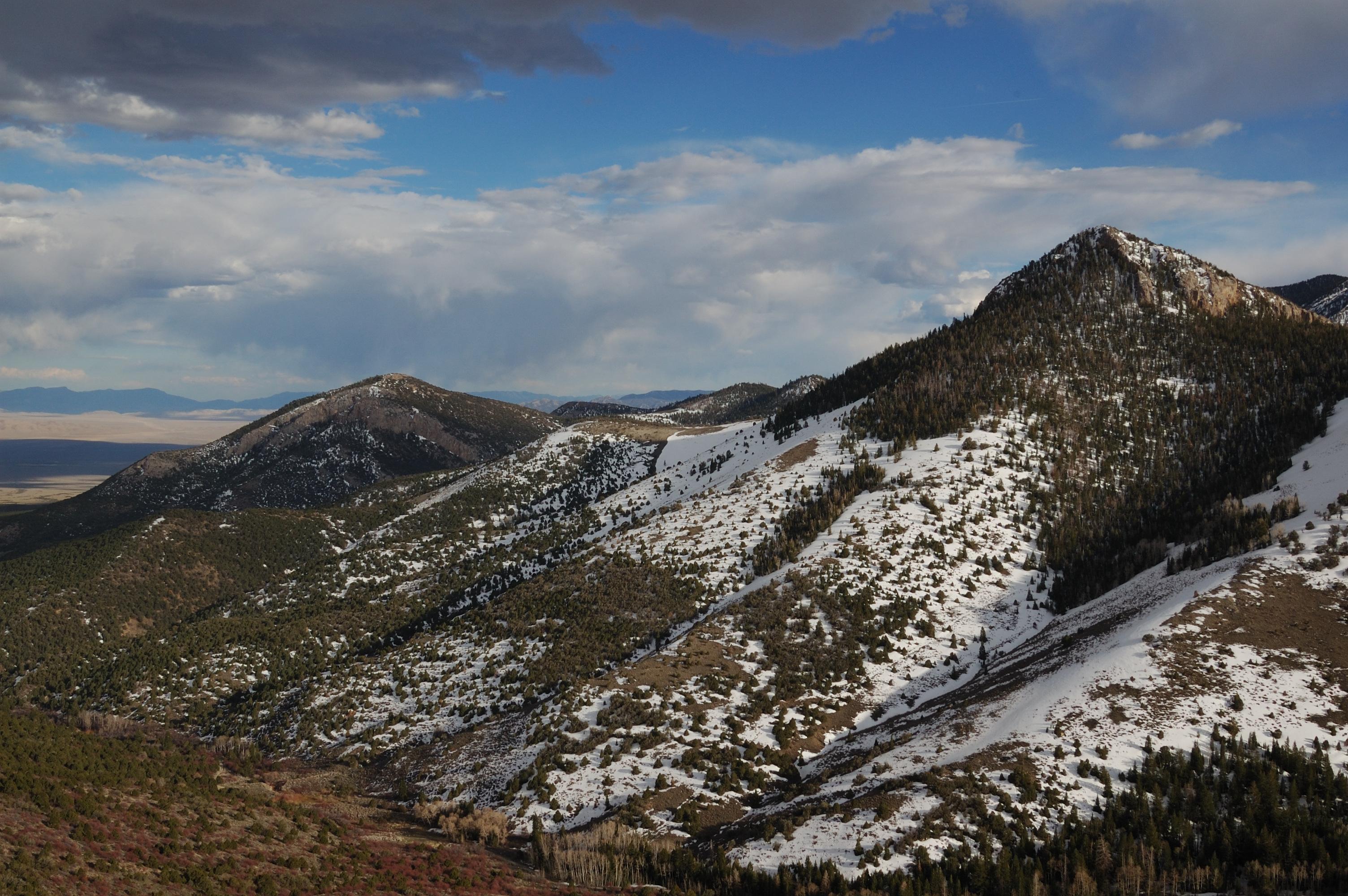 Great Basin National Park — Snow Covered Mountains