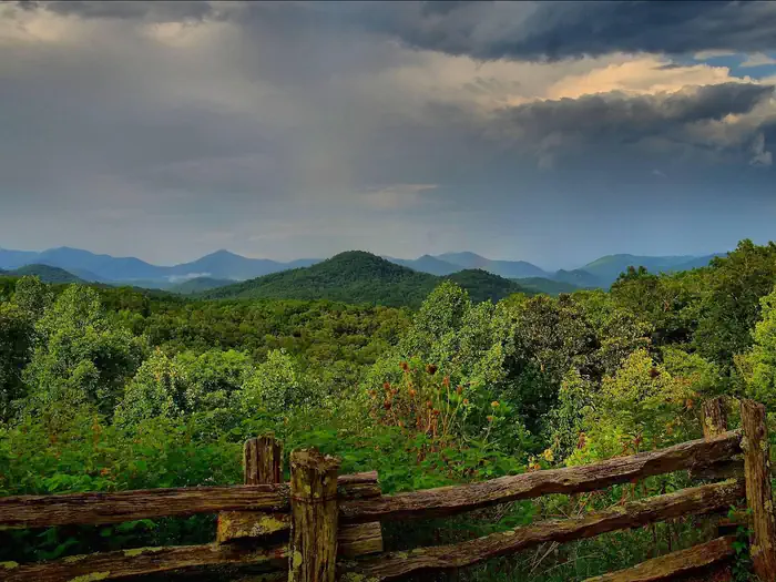 Chattahoochee-Oconee National Forest — view of mountains