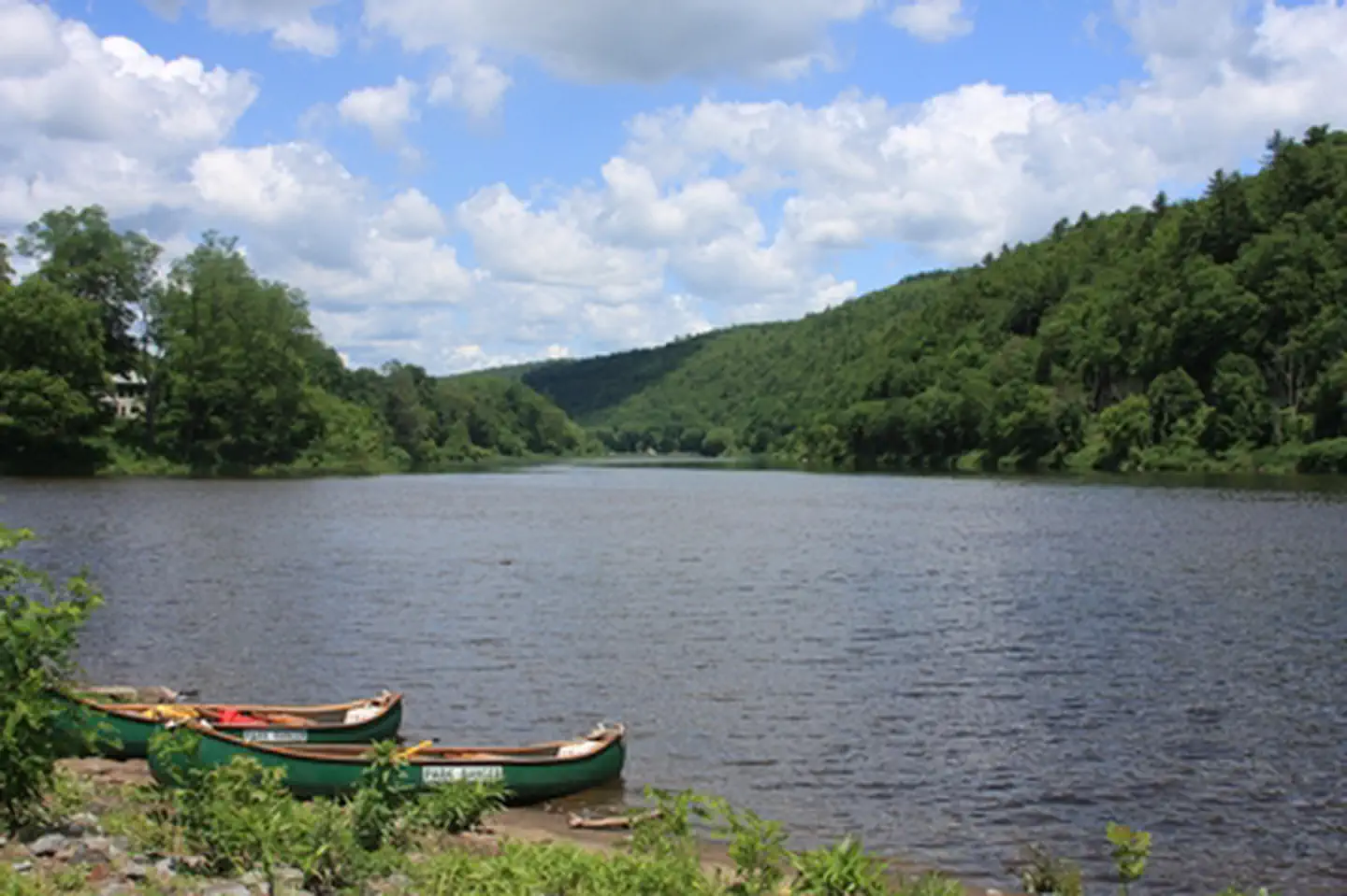 Upper Delaware Scenic & Recreational River — Lackawaxen, PA River Access at Upper Delaware Scenic and Recreational River
