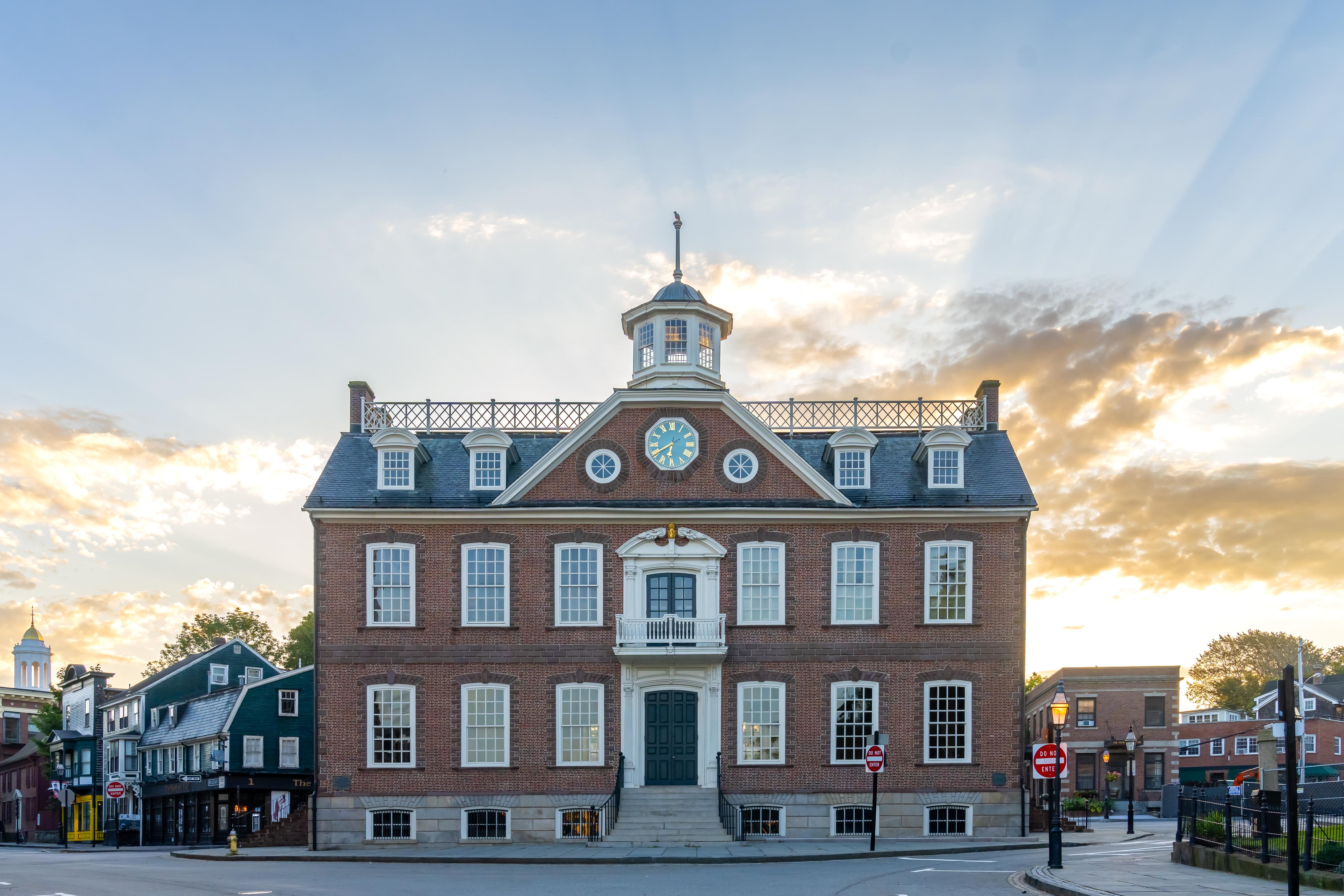 Washington-Rochambeau Revolutionary Route National Historic Trail — Newport Colony House