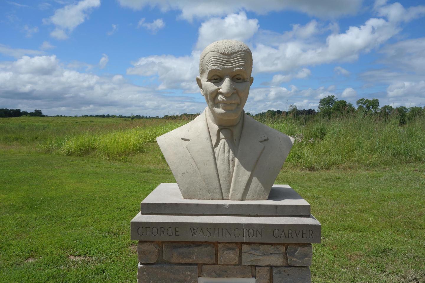 George Washington Carver National Monument — George Washington Carver Bust