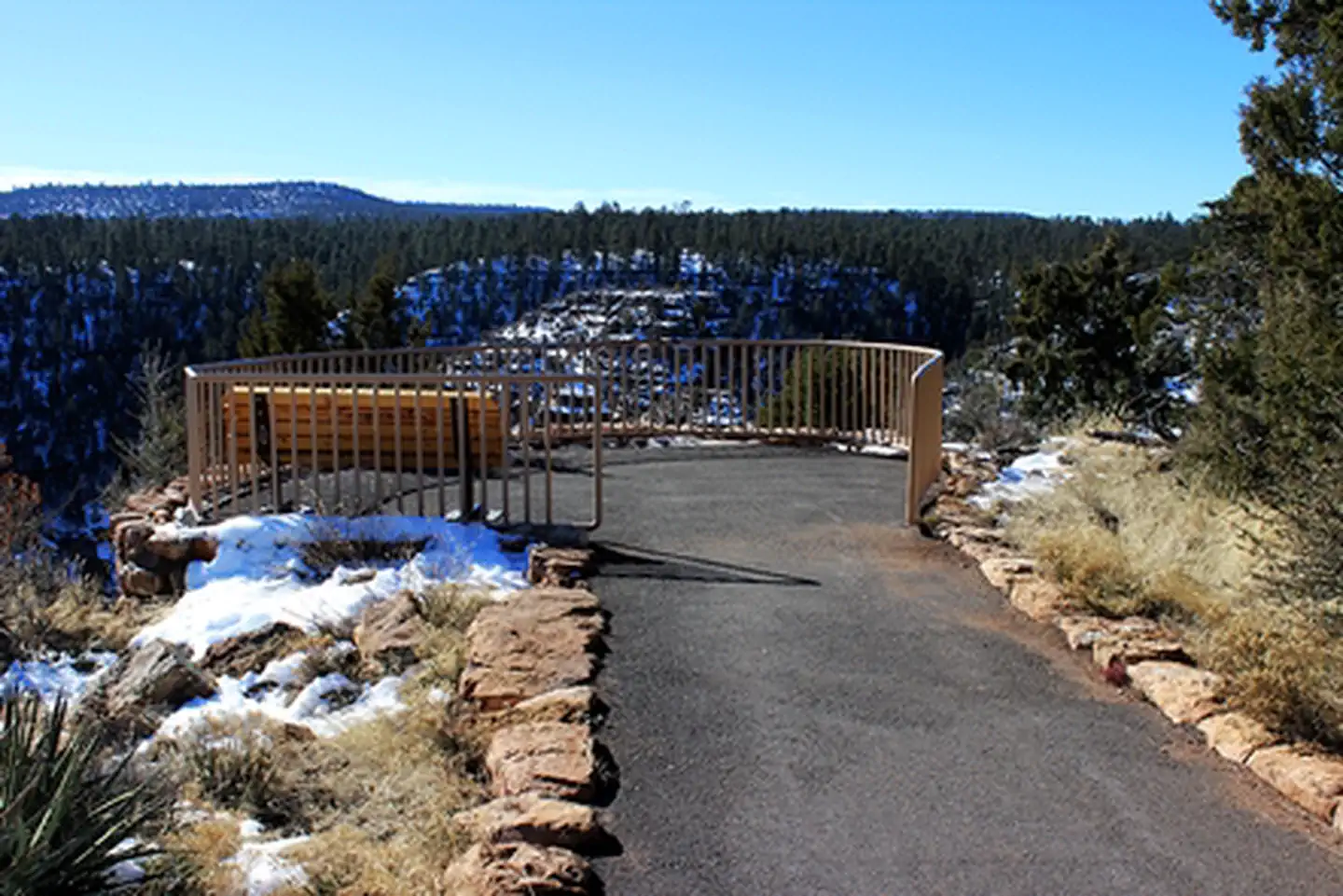 Walnut Canyon National Monument — Walnut Canyon Rim Overlook