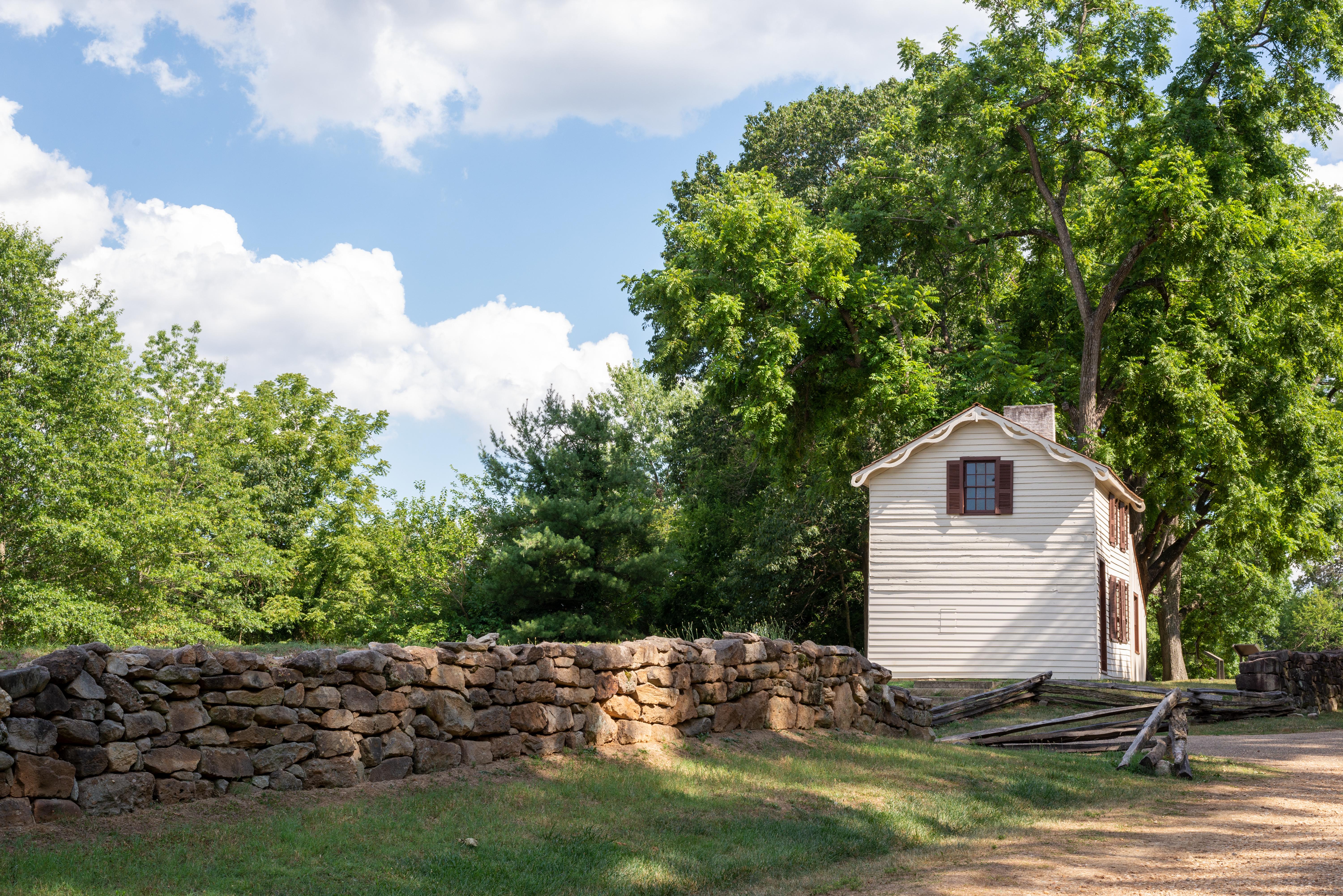 Fredericksburg & Spotsylvania National Military Park — Innis House along the Sunken Road