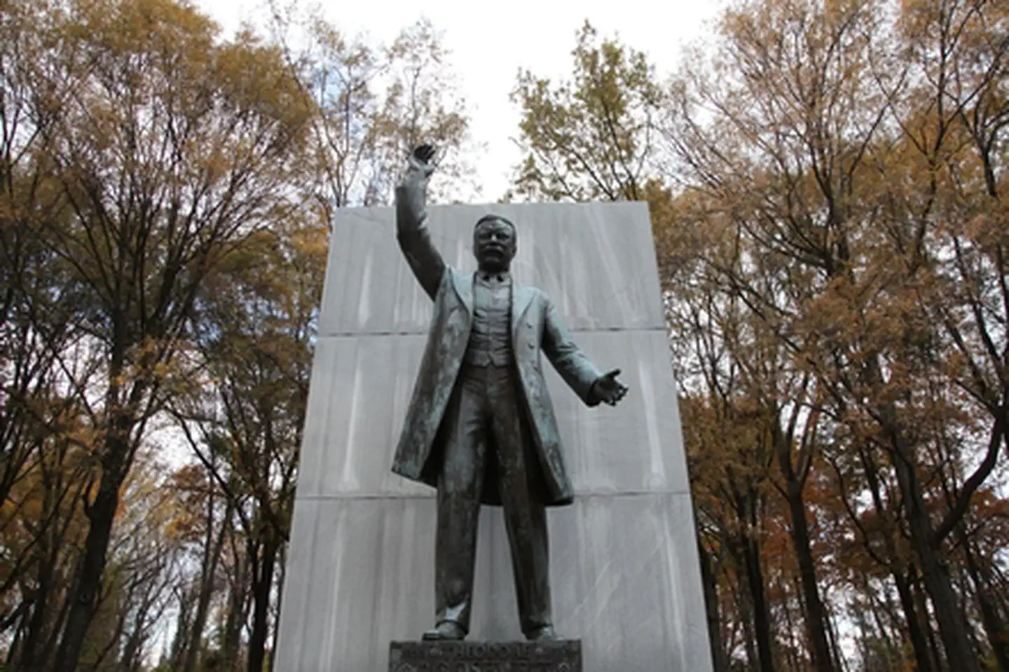 Theodore Roosevelt Island Park — Staute of Theodore Roosevelt