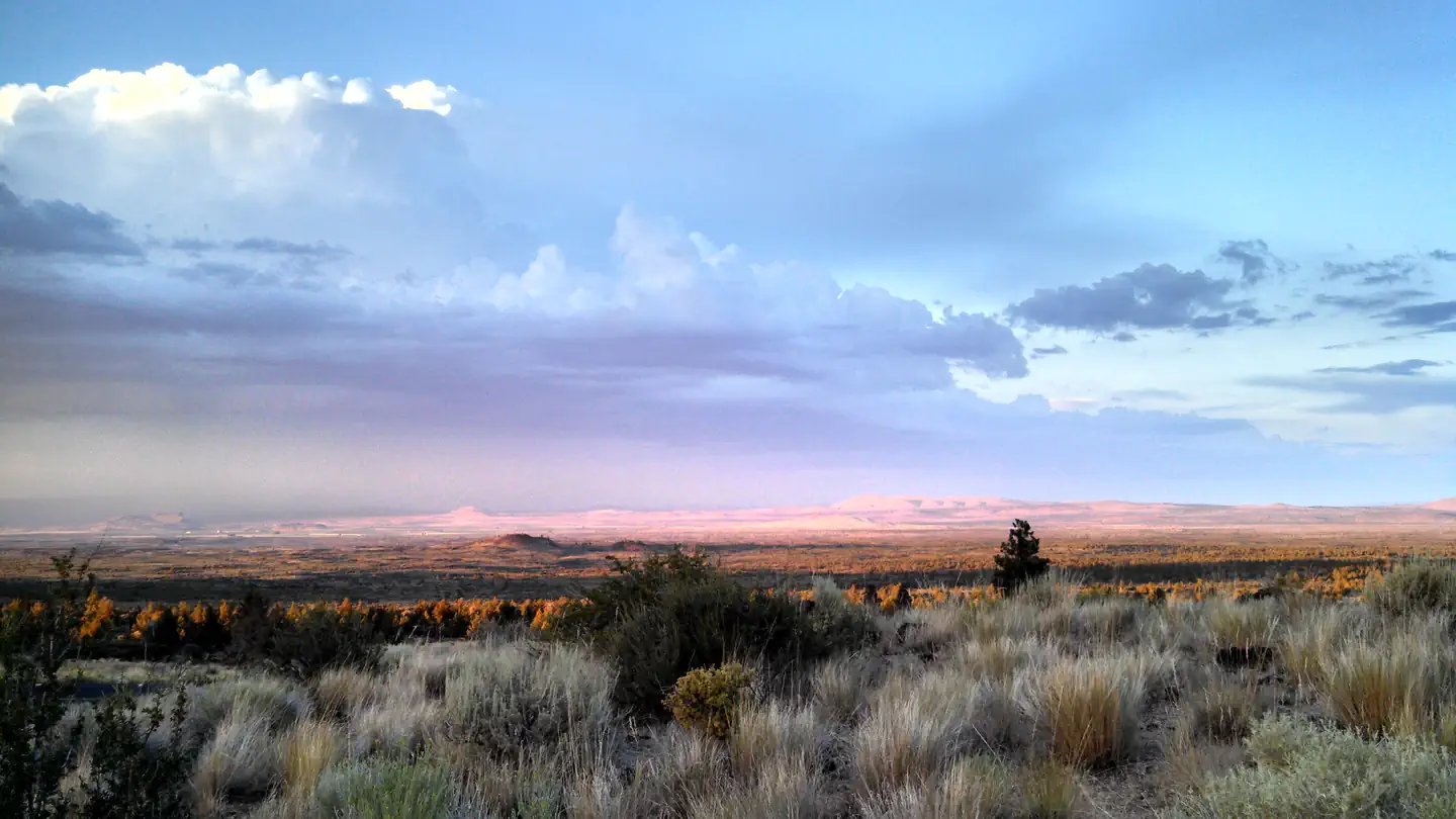 Lava Beds National Monument — Sunset at Lava Beds